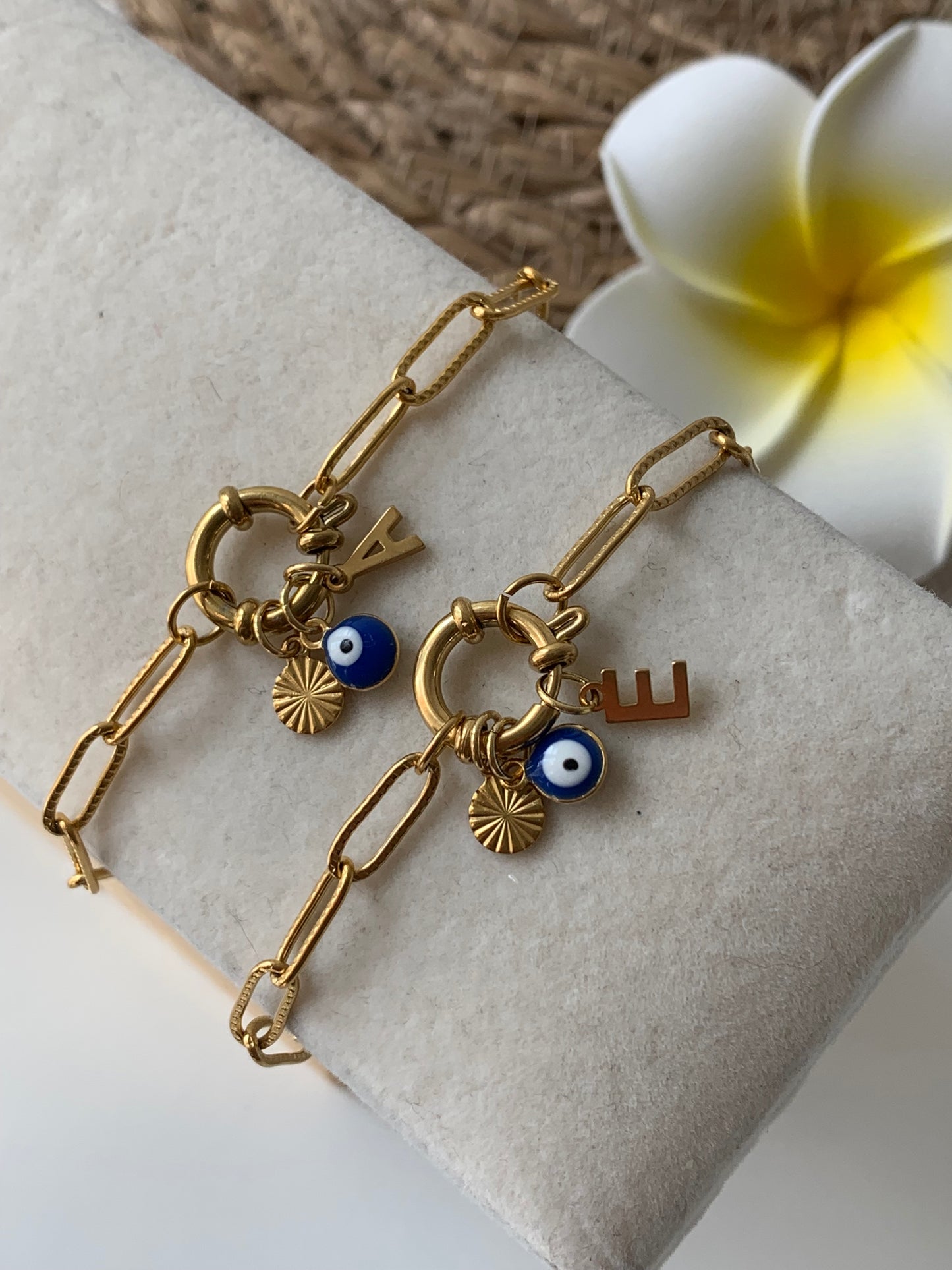 SANTORIN - NYRA l Bracelet inoxydable personnalisable