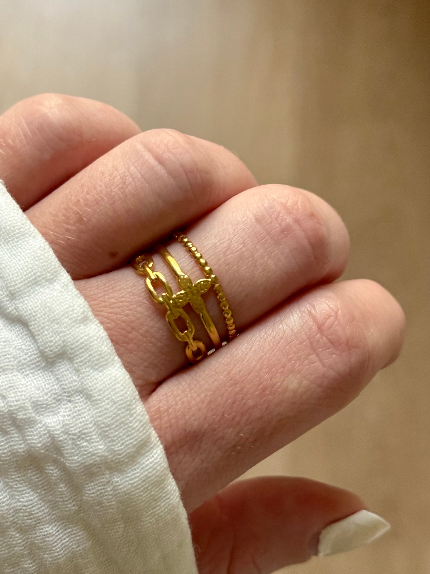 NEW l Bague inoxydable