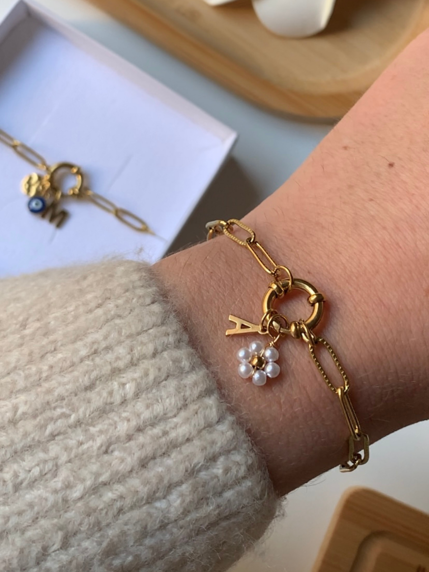 MARIE l Bracelet inoxydable personnalisable