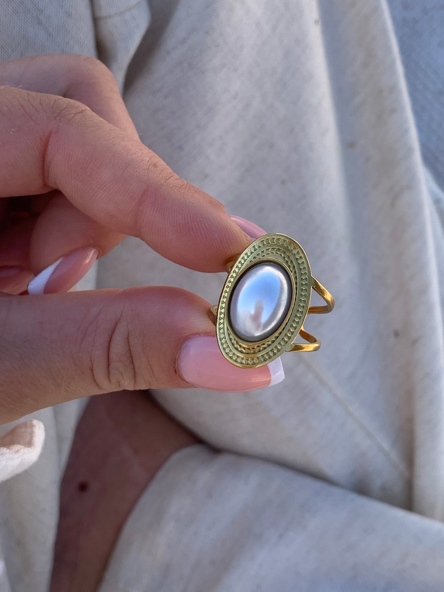 AMBRE l Bague inoxydable