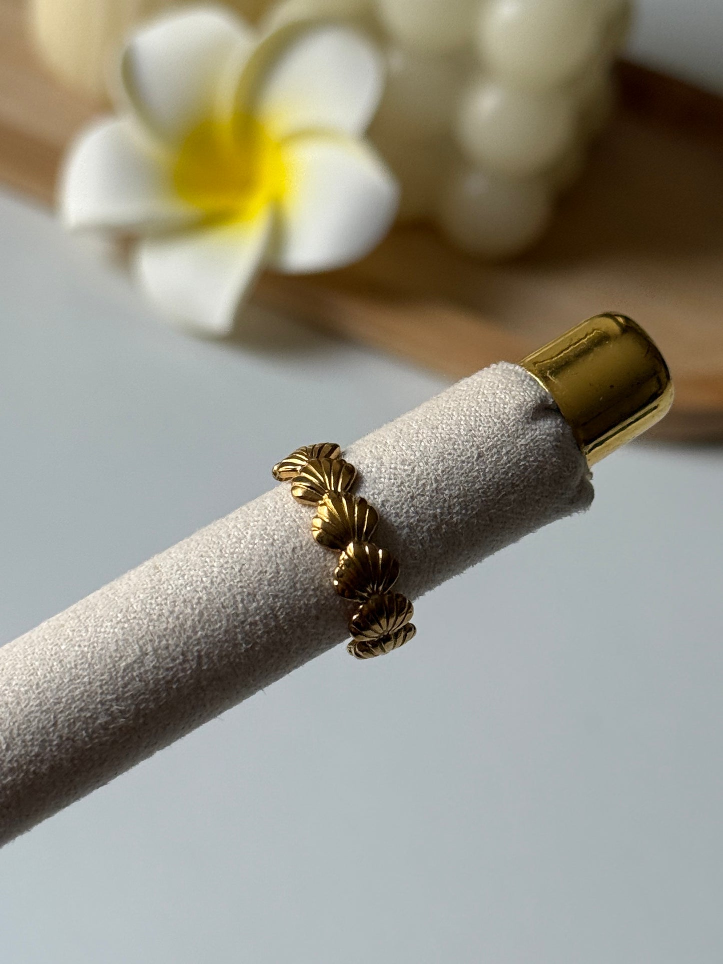 OCEAN MOOD - VANILLE l Bague inoxydable