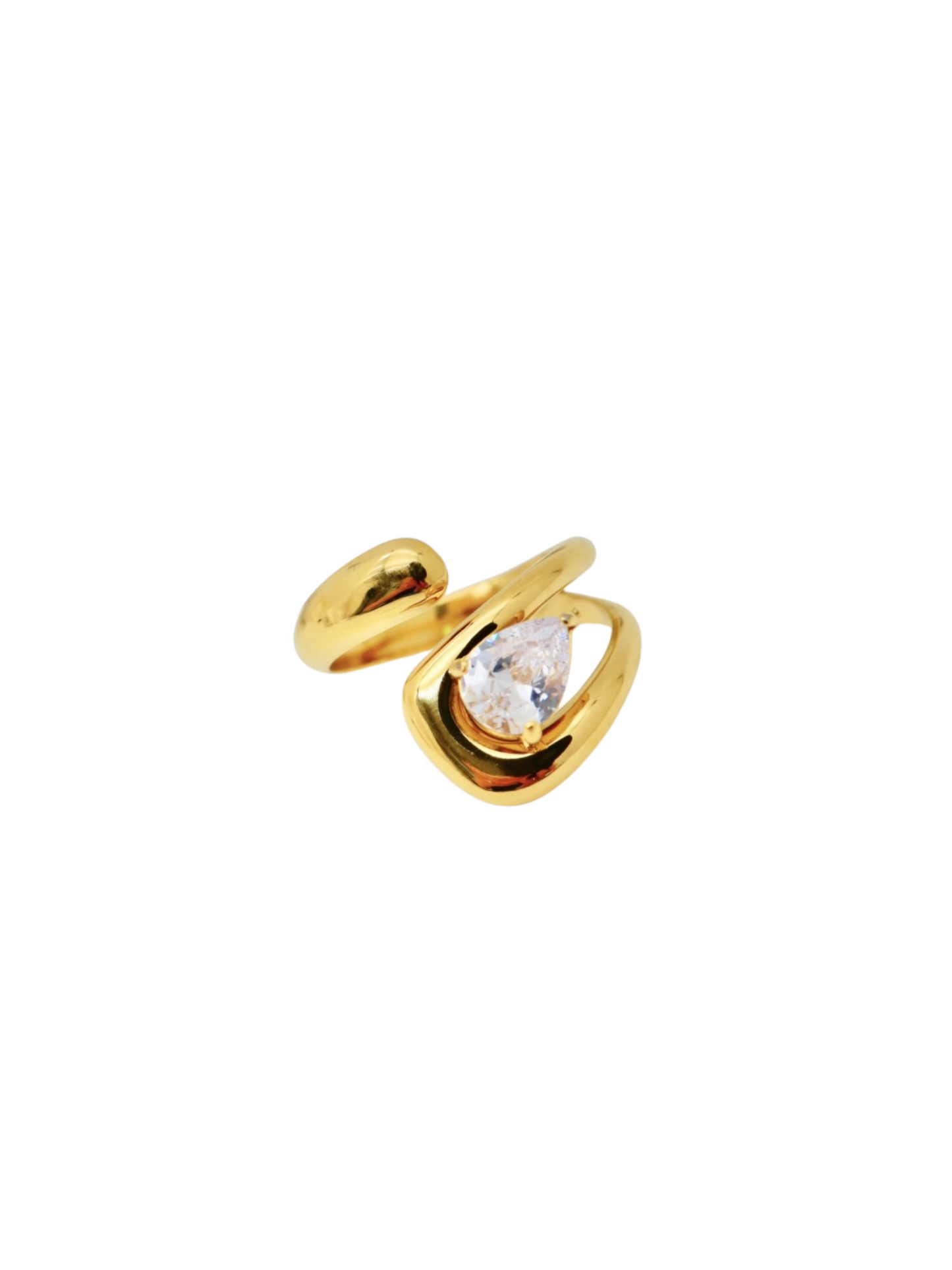 MALIE STRASS l Bague inoxydable