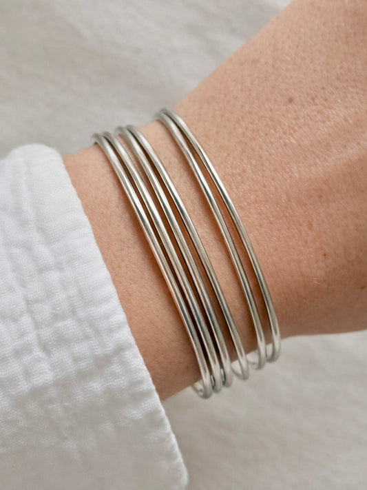 GIPSY l Jonc inoxydable -lot de 6-