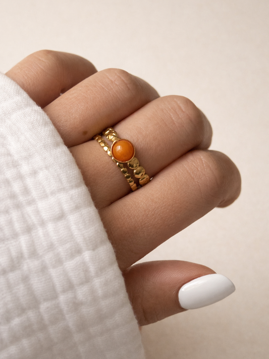 AGATE l Bague inoxydable