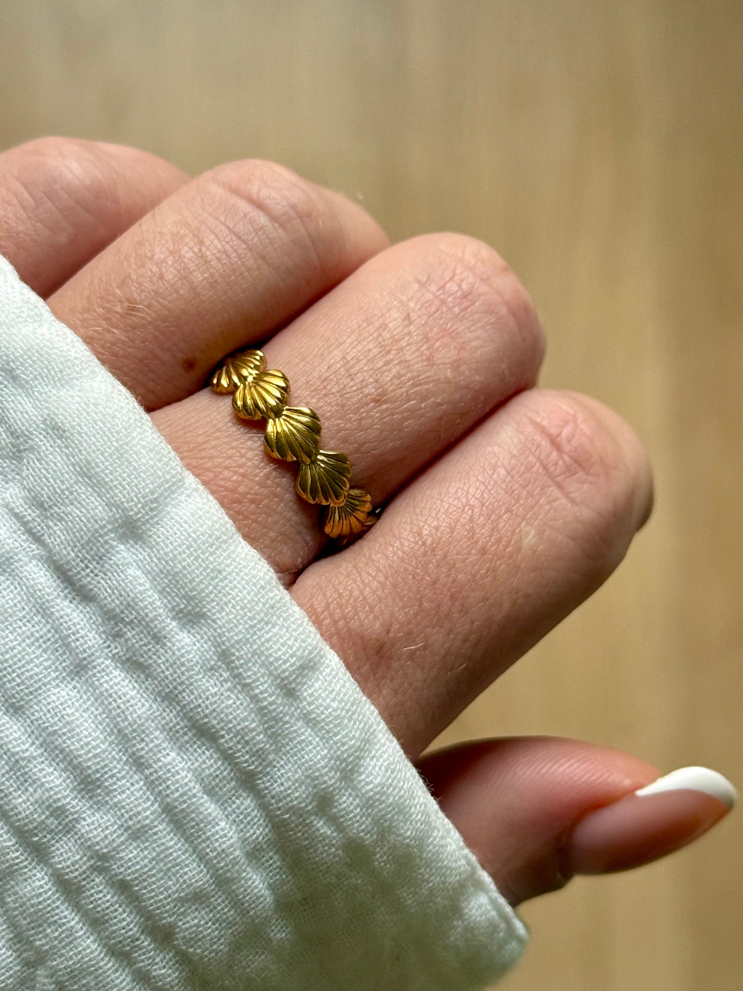 OCEAN MOOD - VANILLE l Bague inoxydable