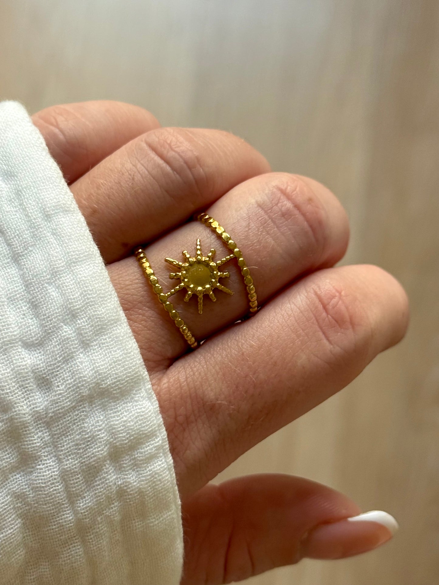 ASTRES - ÉTÉ l Bague inoxydable