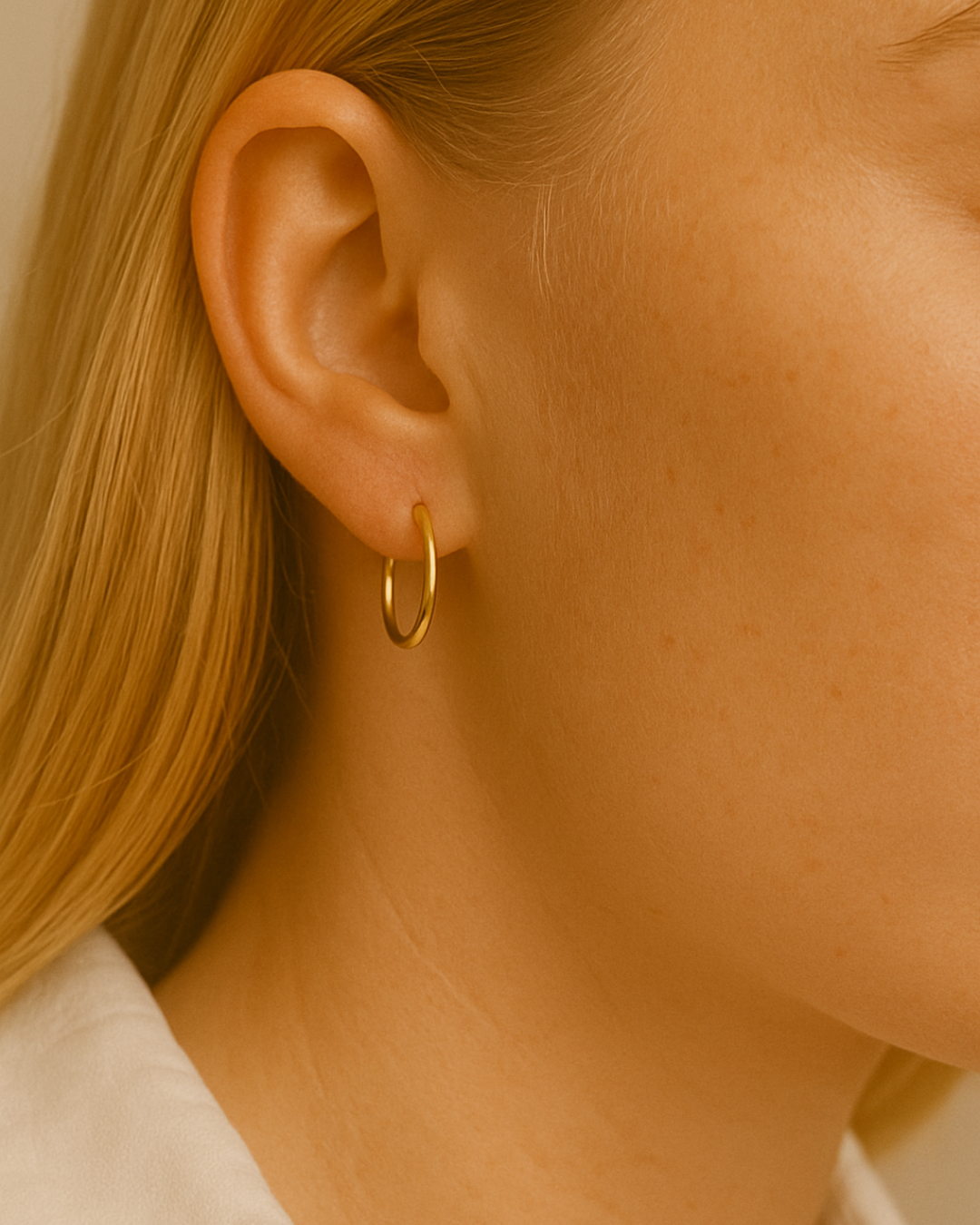 JUDE l Créoles inoxydables -2cm-