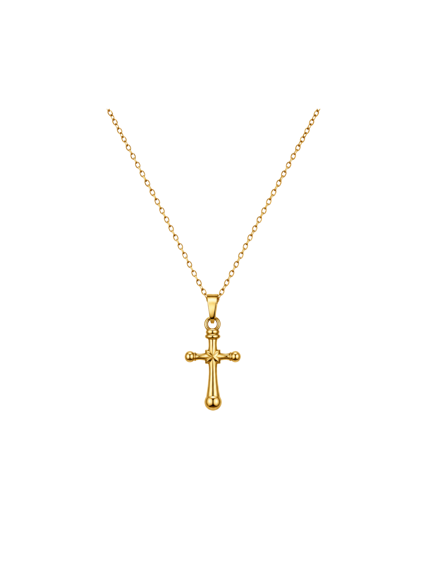 NEW l Collier chrétien inoxydable