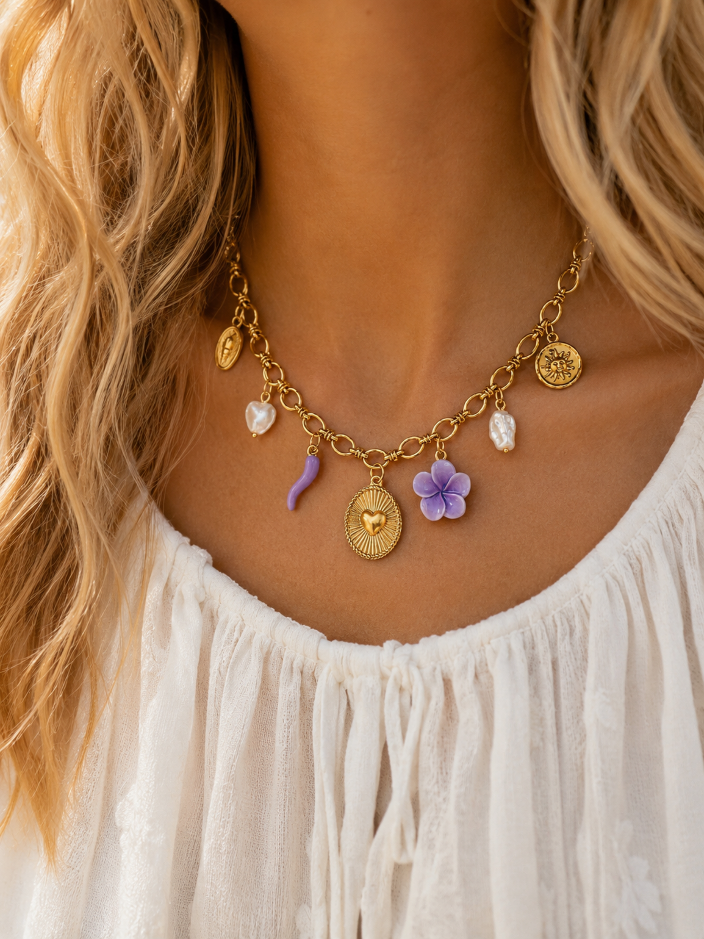 CHARMS l Collier charms inoxydable