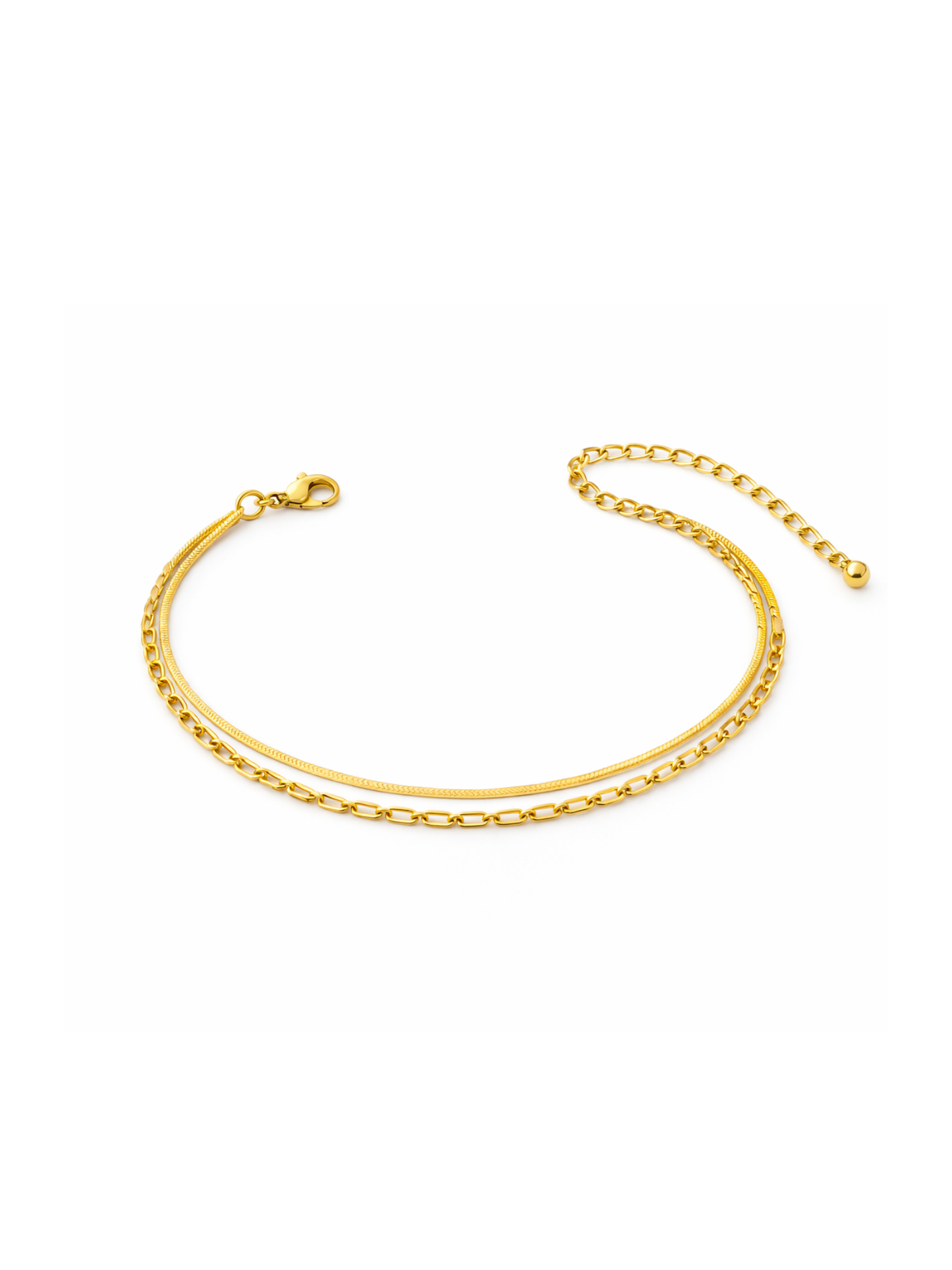 LOUISE l Bracelet inoxydable pour la cheville