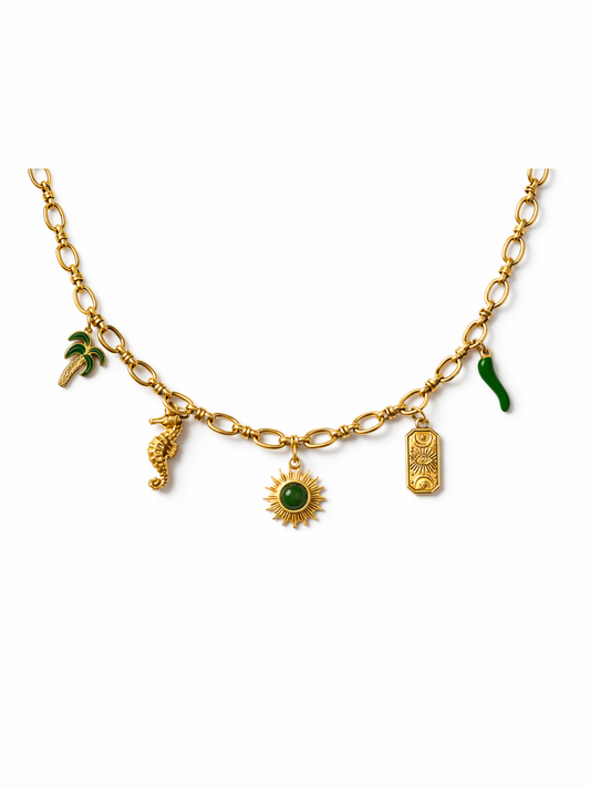 CHARMS l Collier charms inoxydable