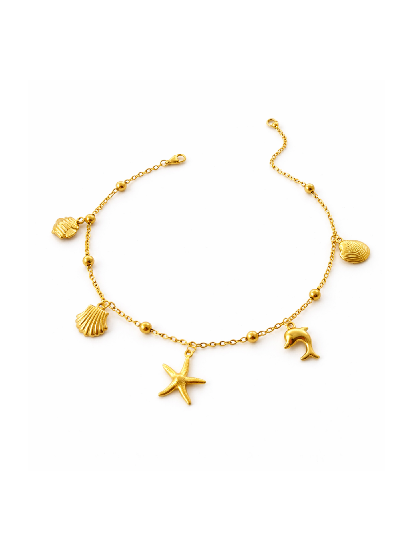 OCEAN MOOD - OCÉANIE l Bracelet de cheville inoxydable