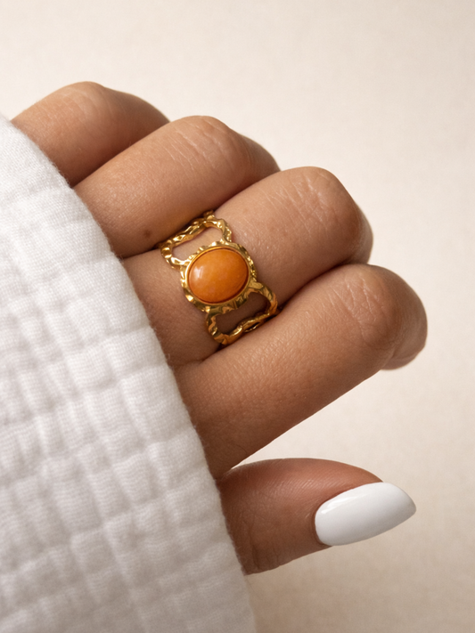 AGATE l Bague inoxydable