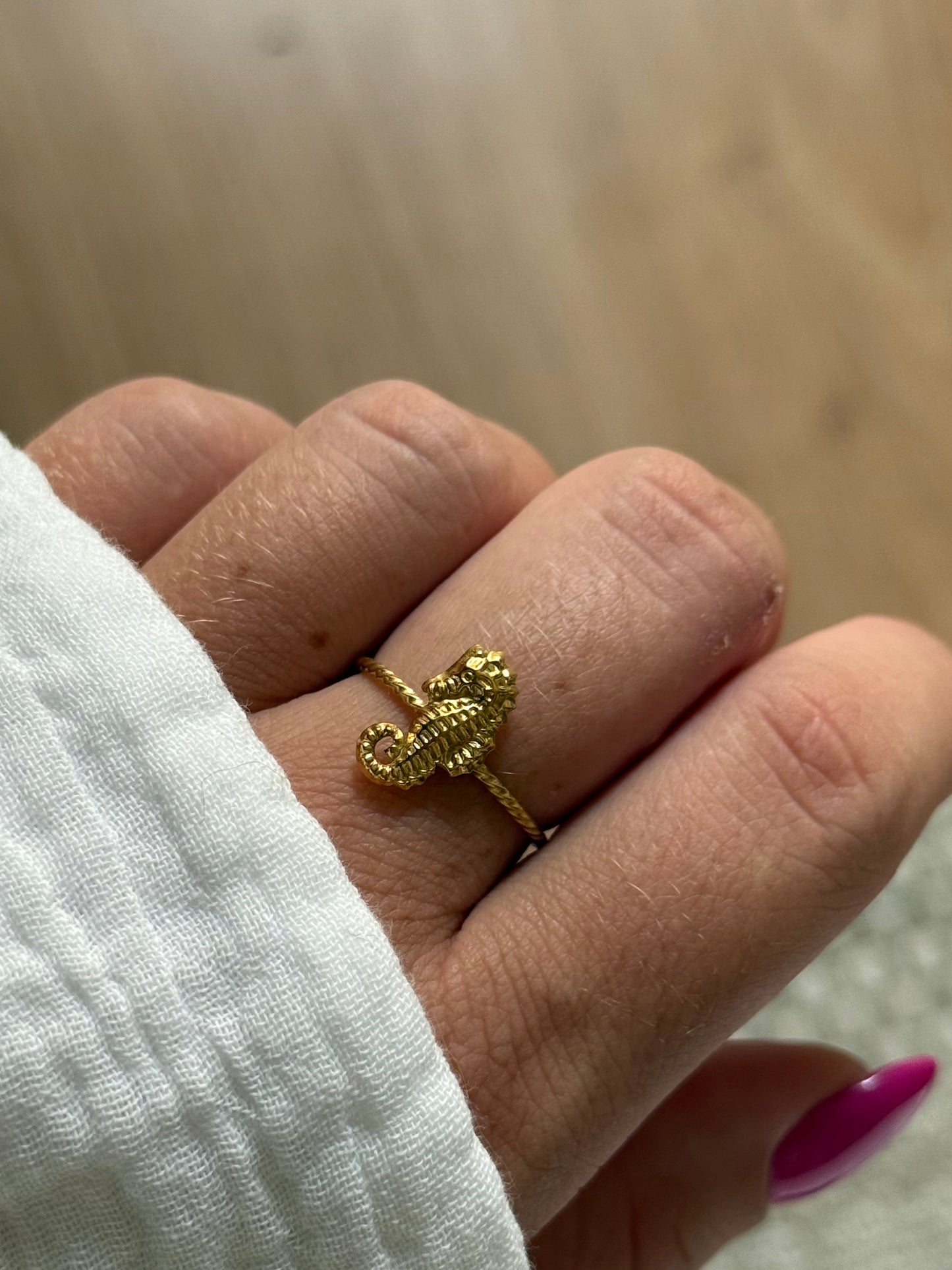 OCEAN MOOD - ANÉMONE l Bague inoxydable