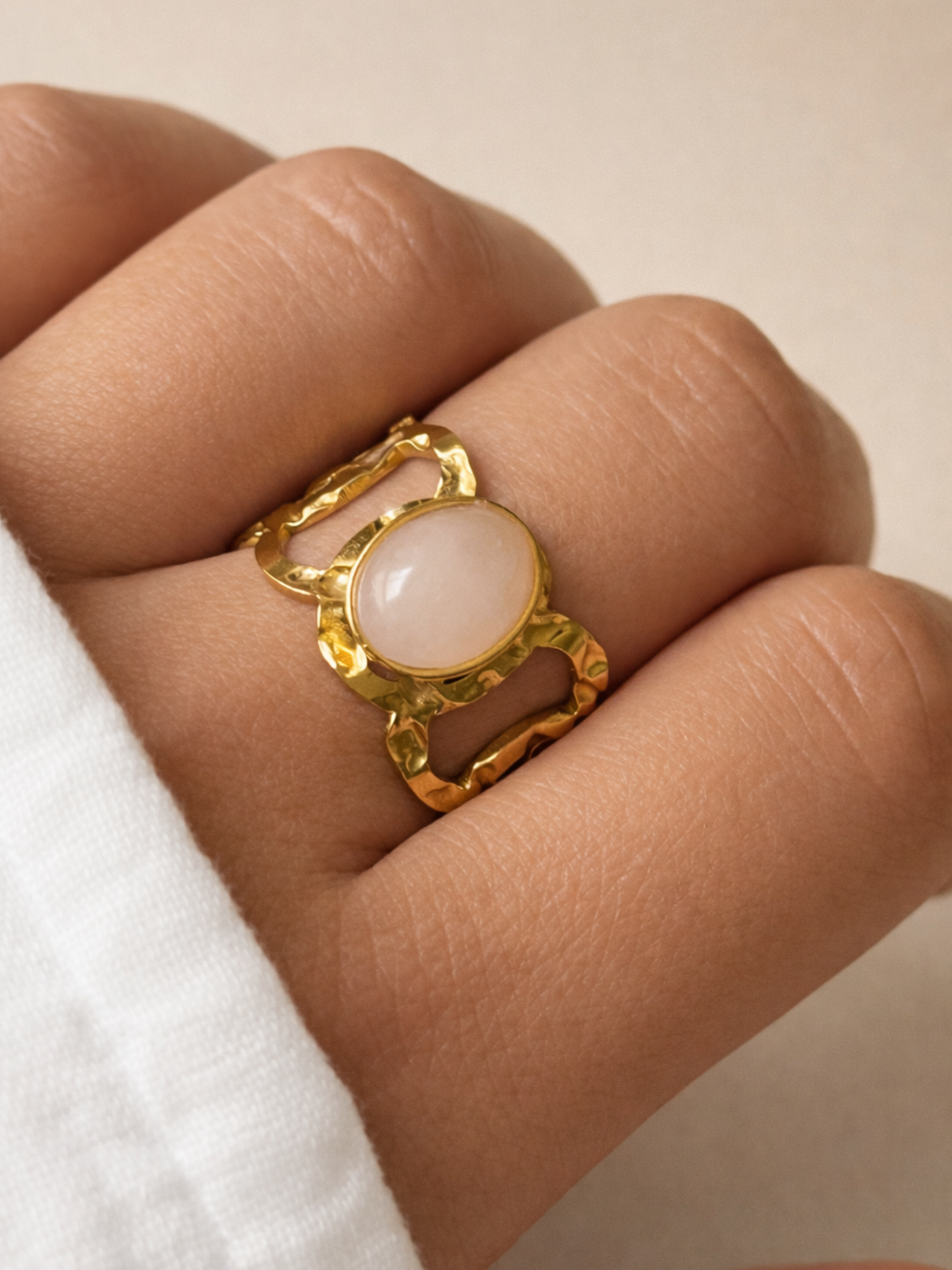 NEW l Bague colorée inoxydable