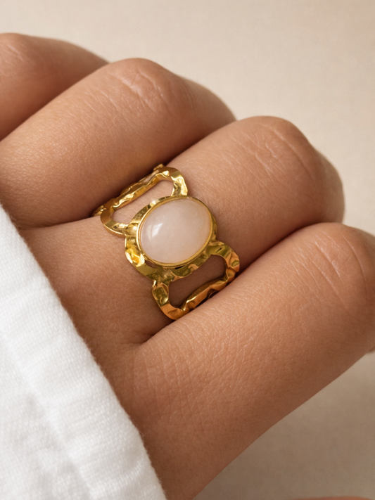 NEW l Bague colorée inoxydable