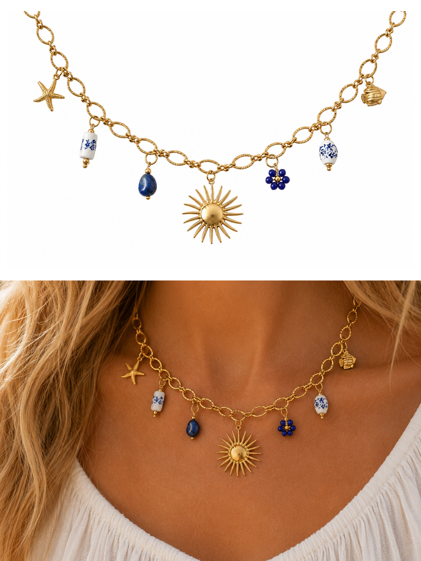 CHARMS l Collier charms inoxydable