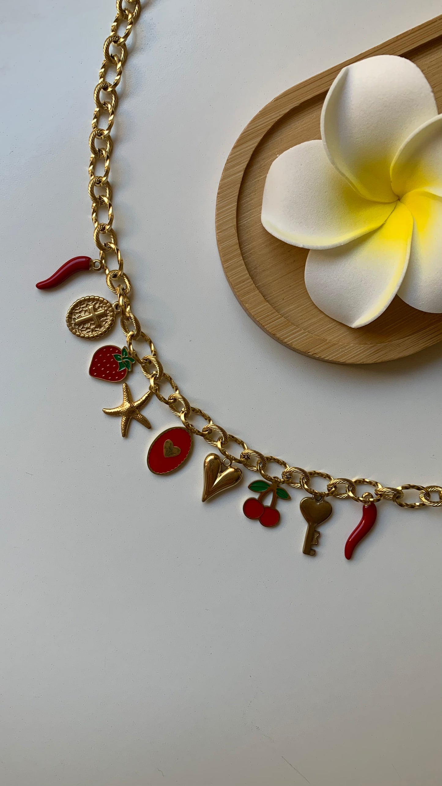 CHARMS l Collier inoxydable personnalisable