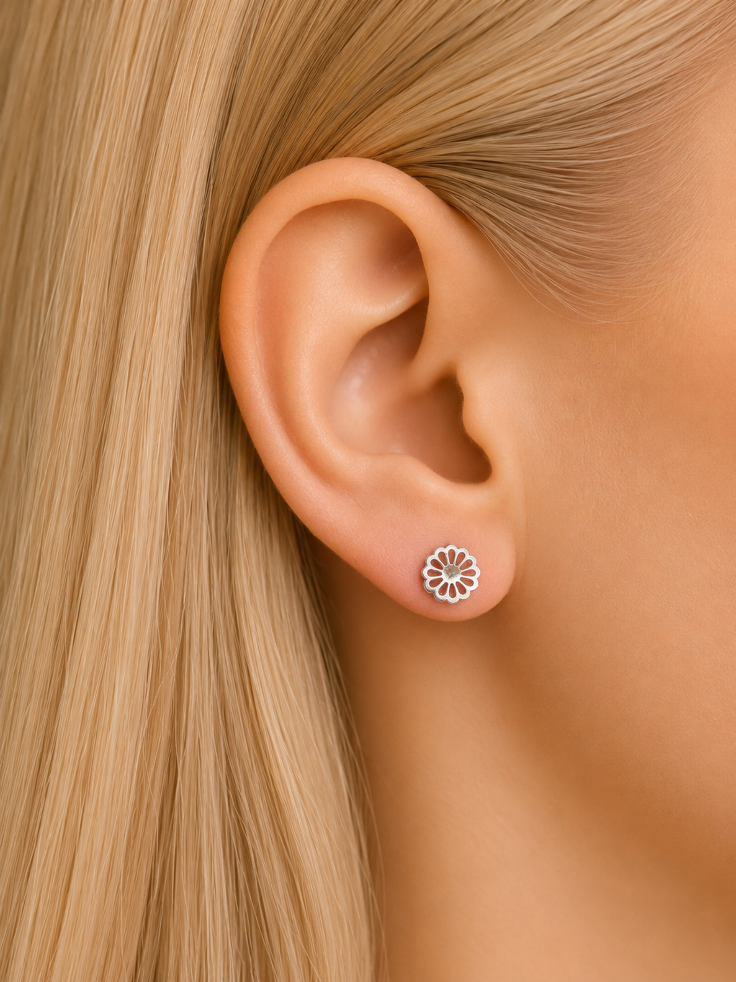 NEW l Boucles puces inoxydables