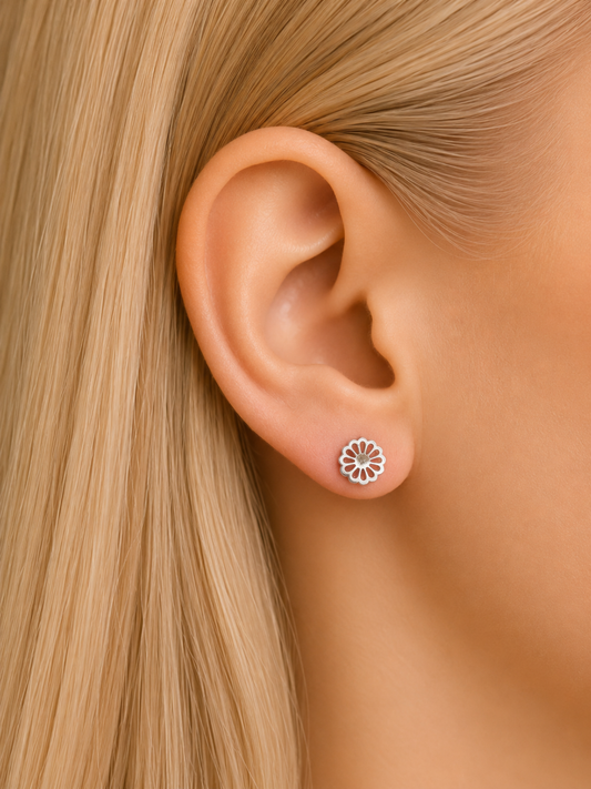 NEW l Boucles puces inoxydables