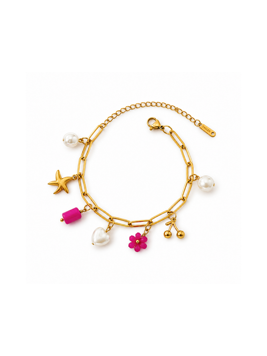 CHARMS l Bracelet inoxydable