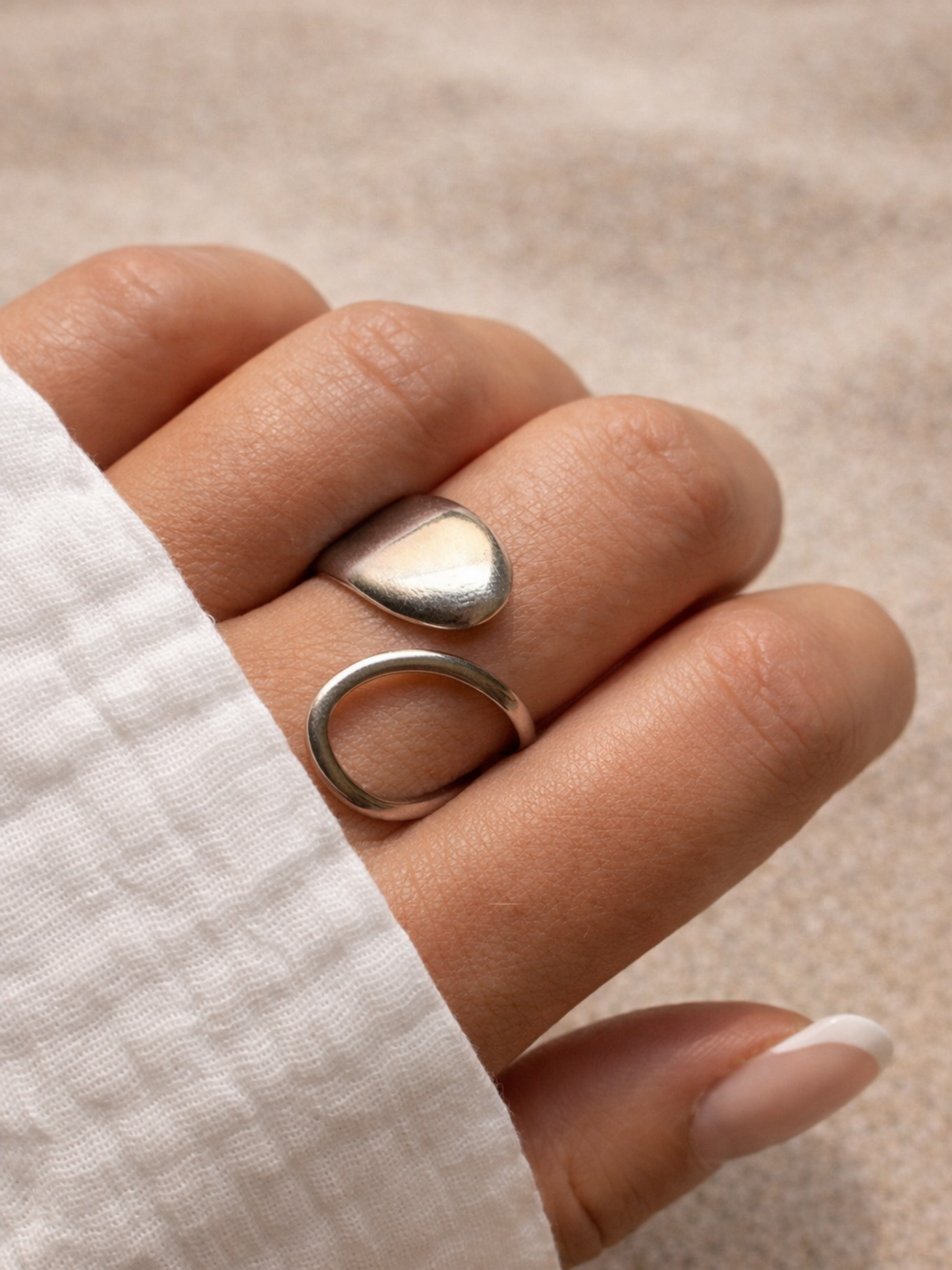 CAMÉLIA l Bague inoxydable