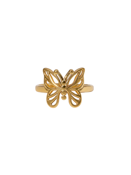 BUTTERFLY l Bague inoxydable