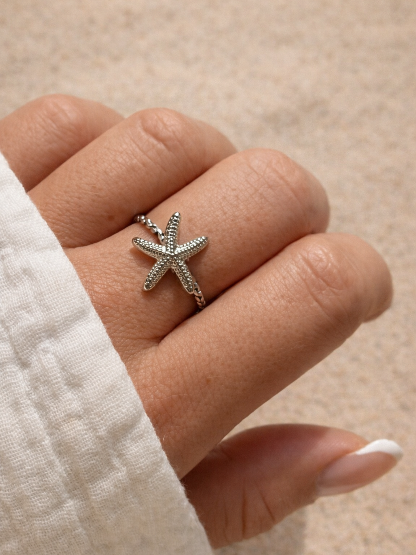 OCEAN MOOD - CORAIL l Bague inoxydable