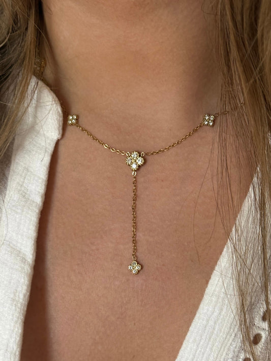 NUXE l Collier Y inoxydable