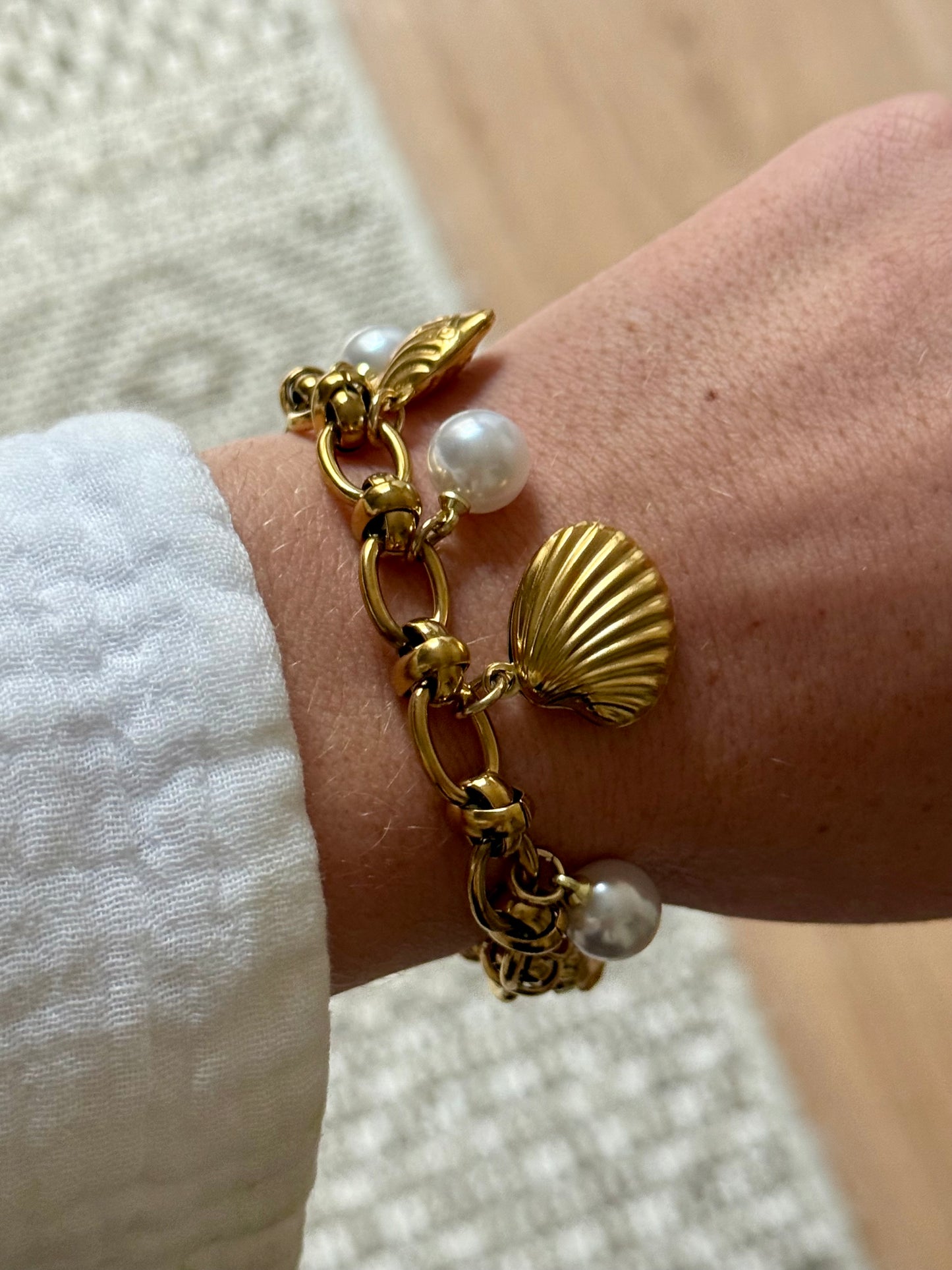 BALI l Bracelet charms inoxydable