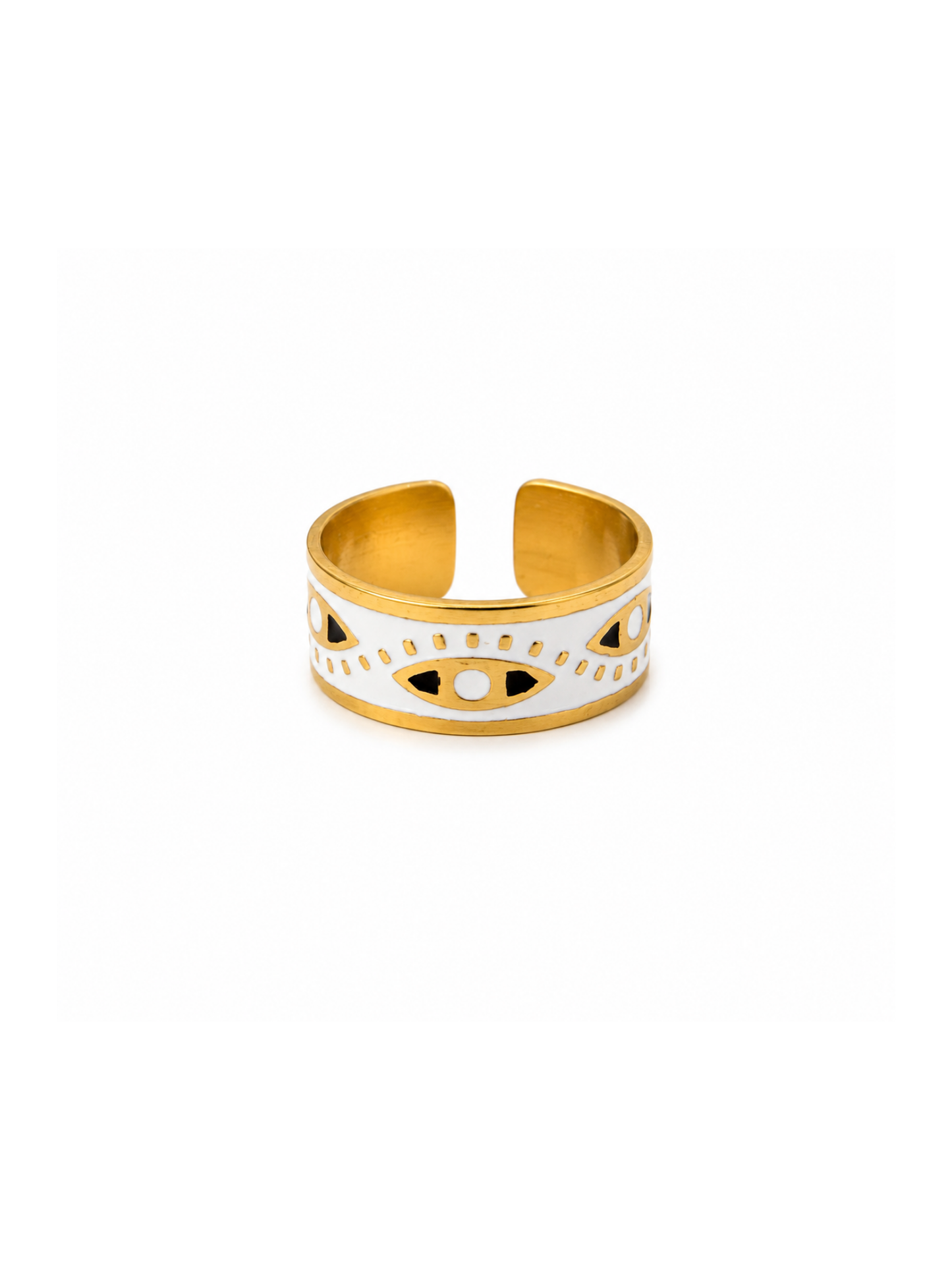 NEW l Bague colorée inoxydable