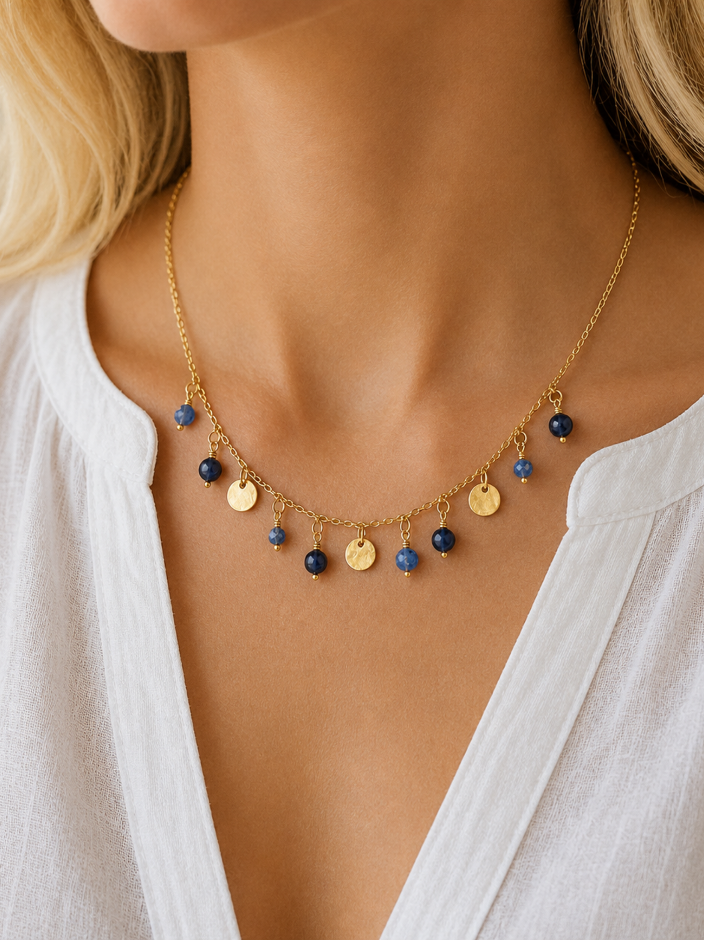 NEW l Collier coloré inoxydable