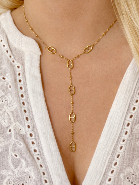 PROMESSE l Collier Y inoxydable