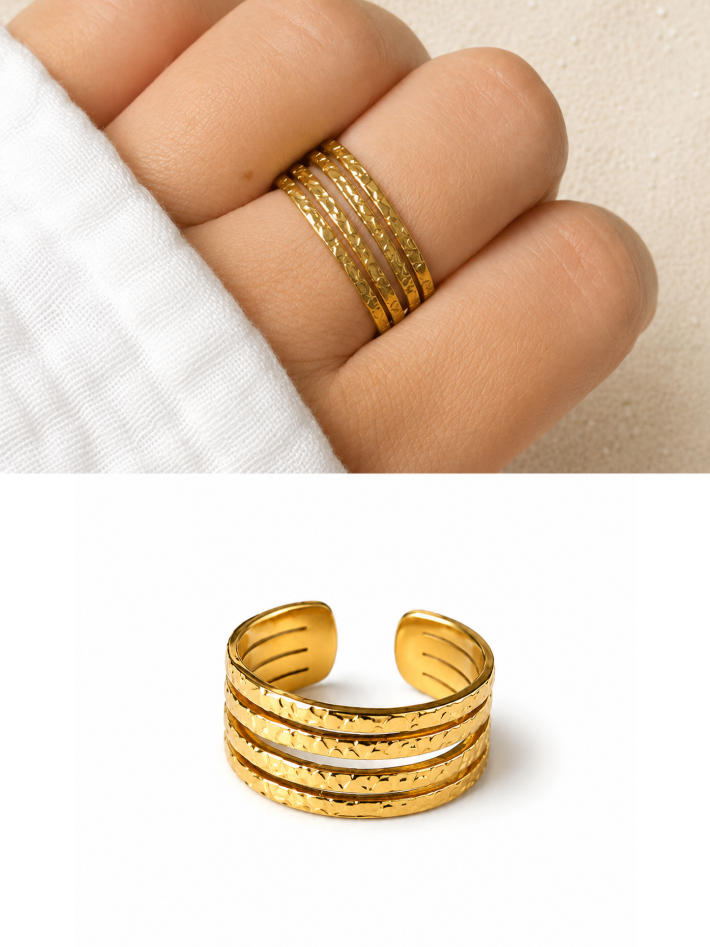 NEW l Bague inoxydable