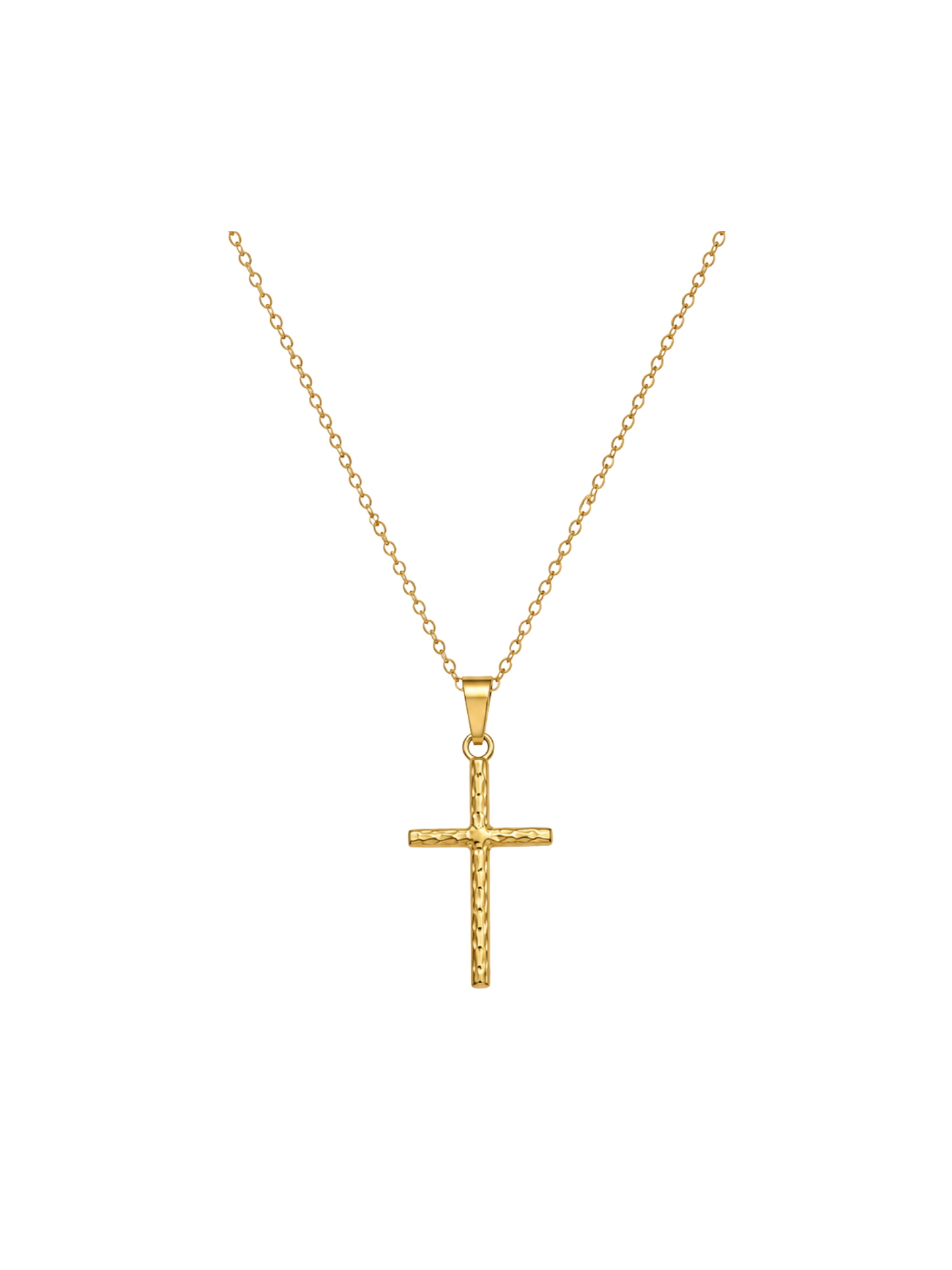 NEW l Collier chrétien inoxydable