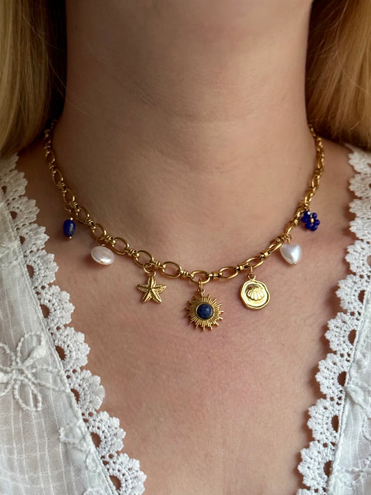 CORFOU l Collier charms inoxydable