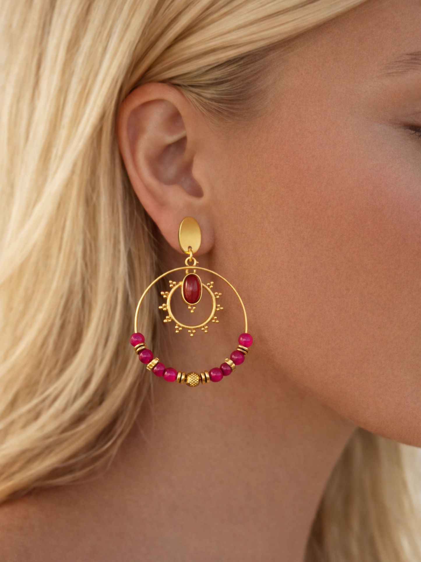 YASMINA l Boucles inoxydables