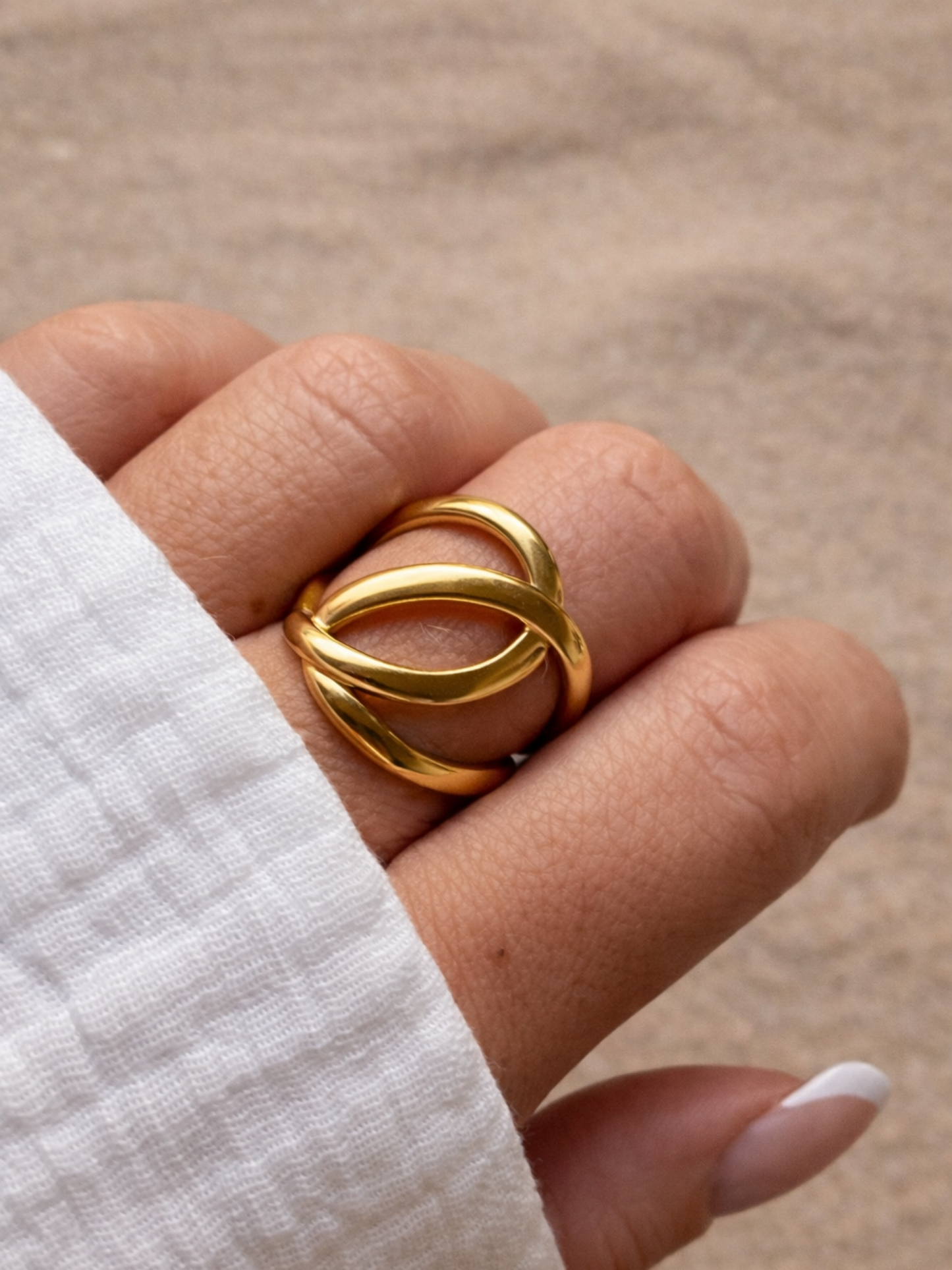 COURAGEUSE l Bague inoxydable