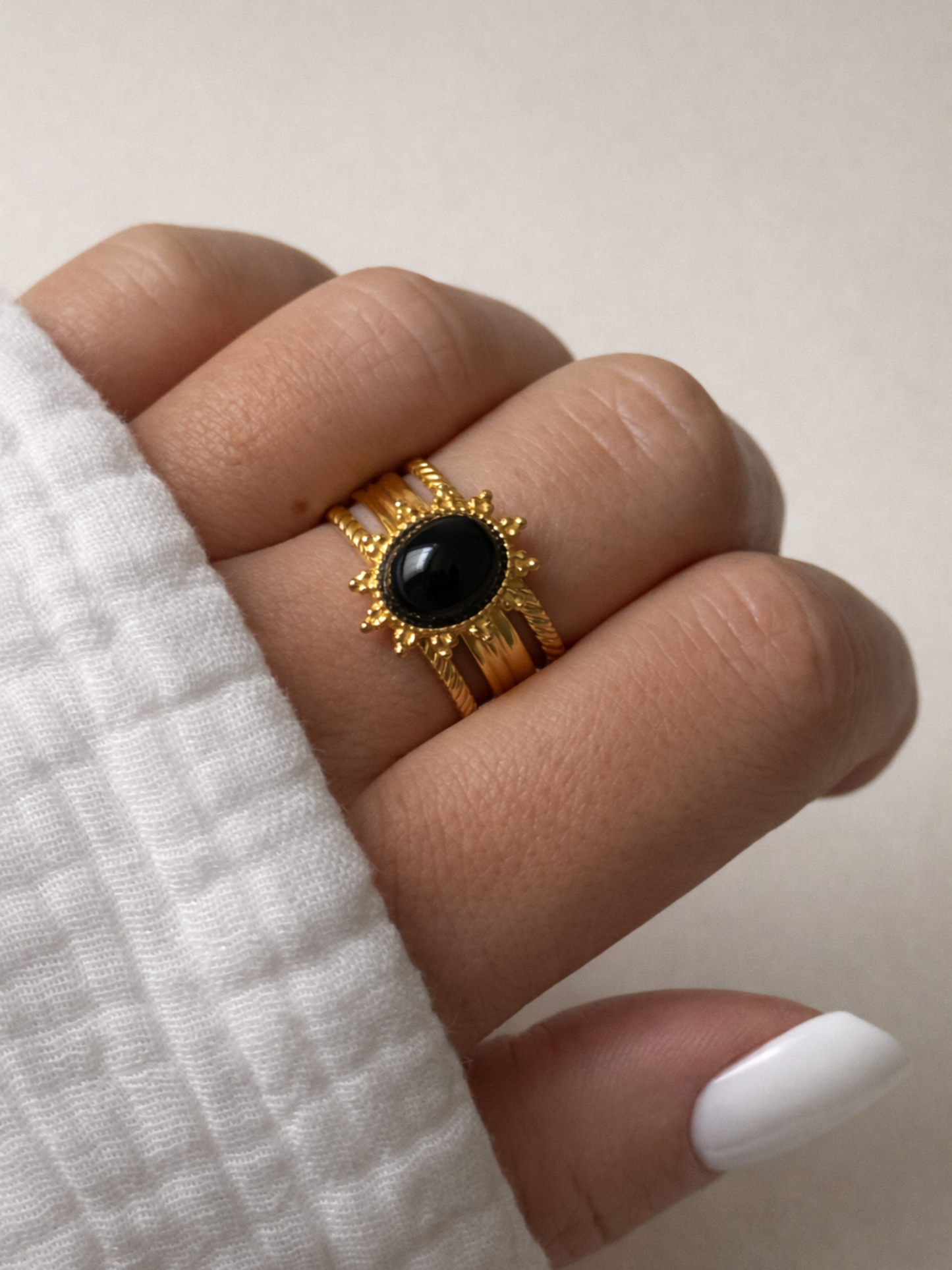 ONYX l Bague inoxydable