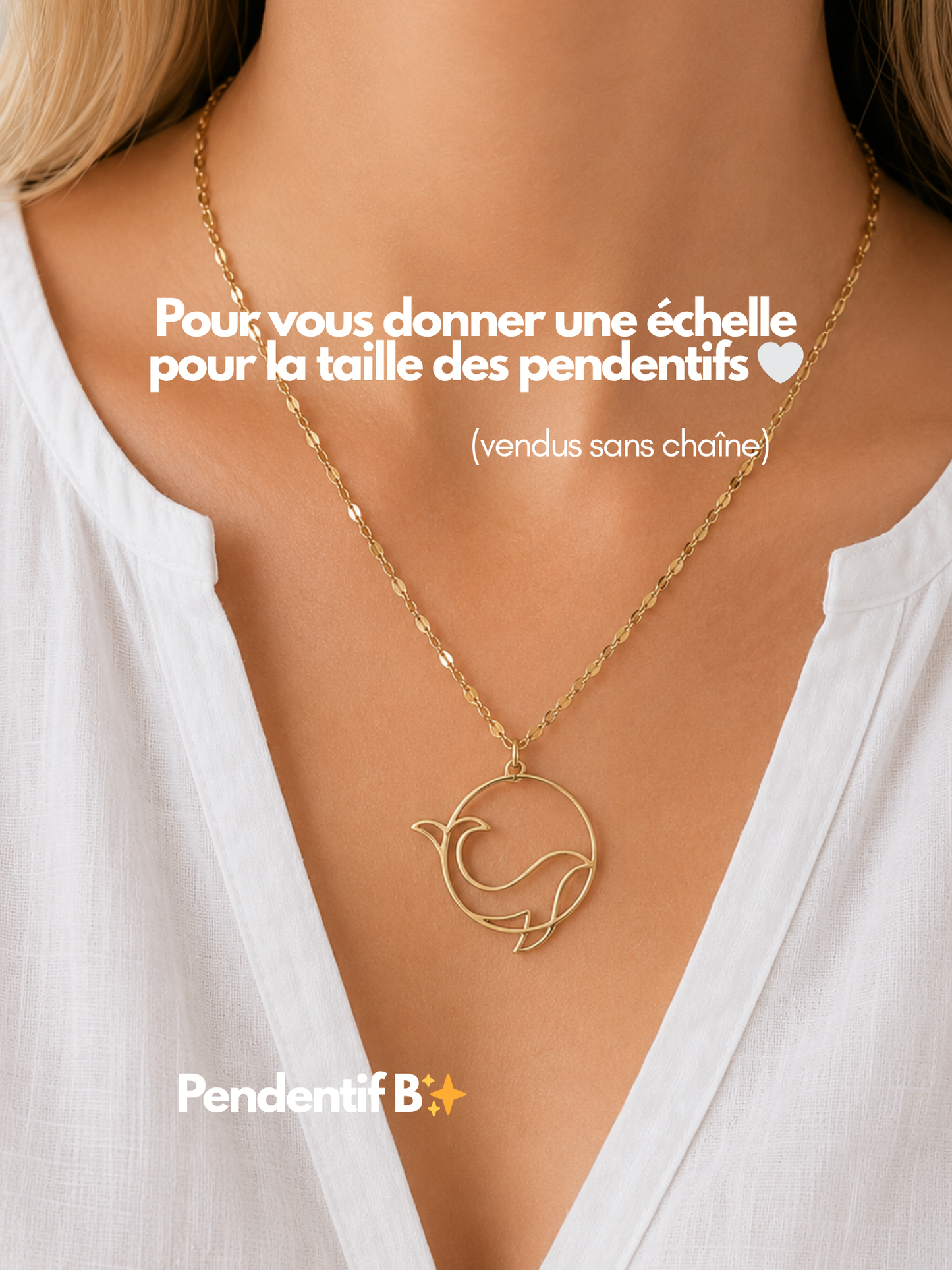 ASTRES l Pendentif inoxydable