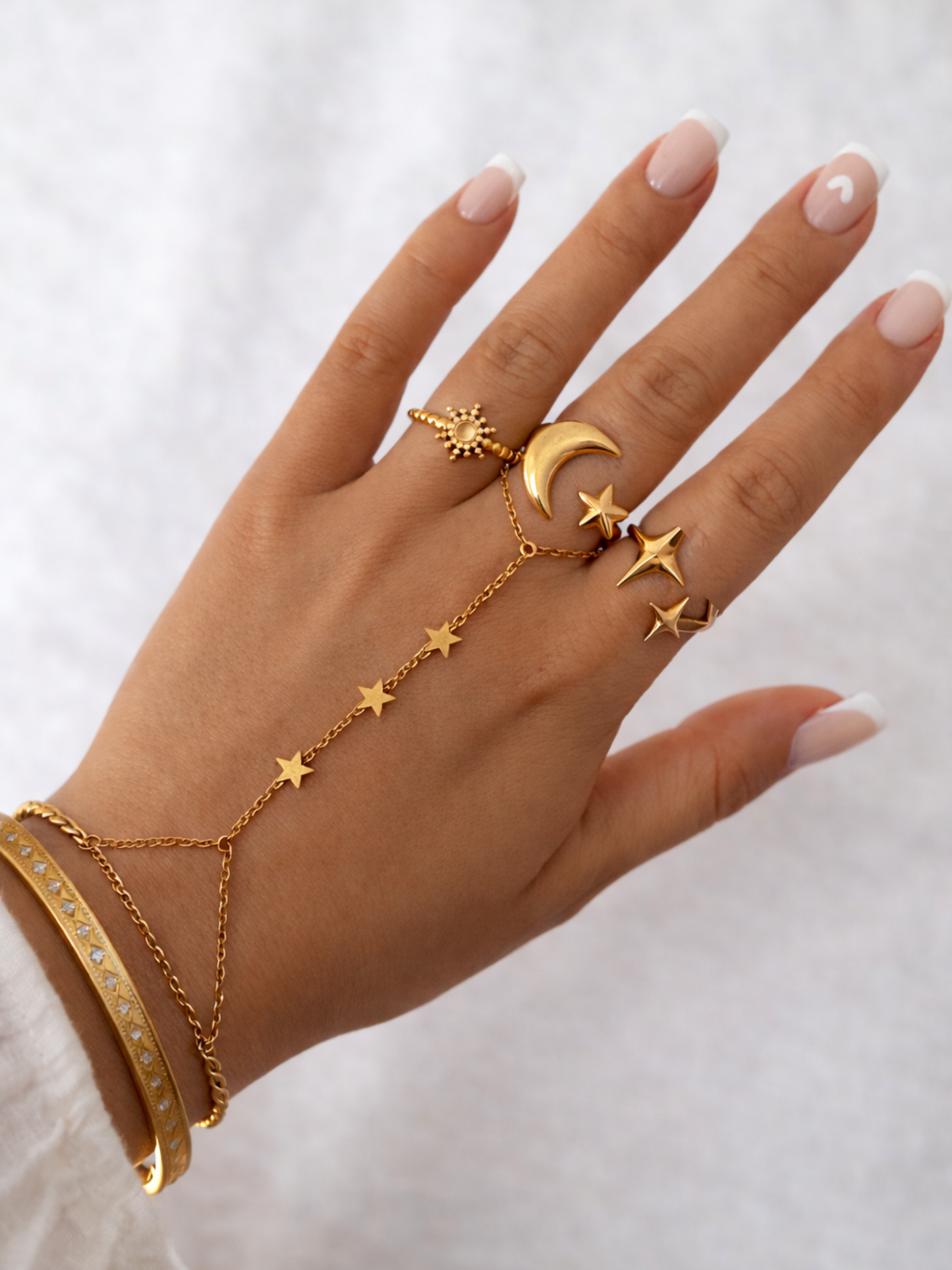 ASTRES - STELLA l Chaîne de main inoxydable