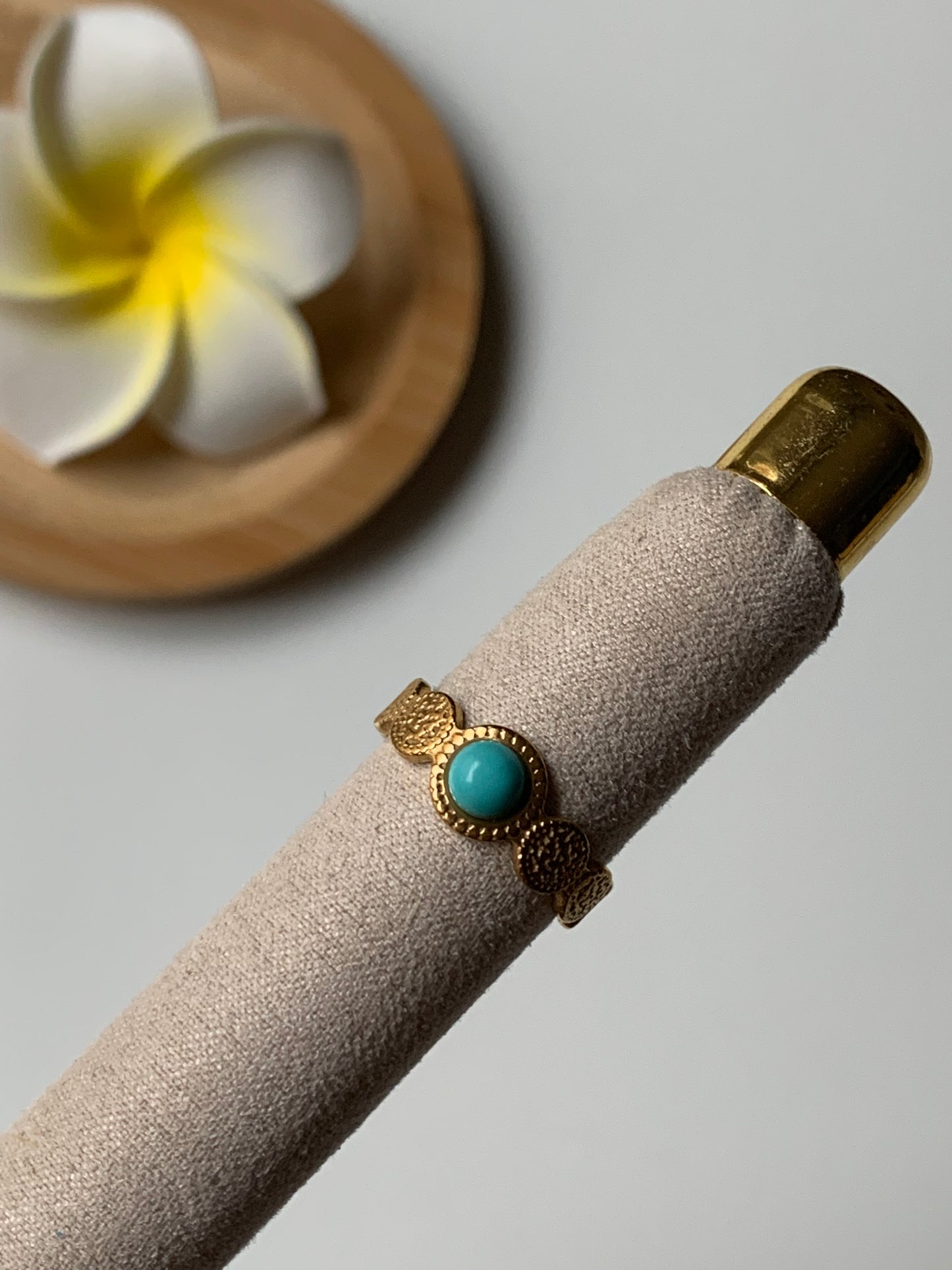 TURQUOISE l Bague inoxydable