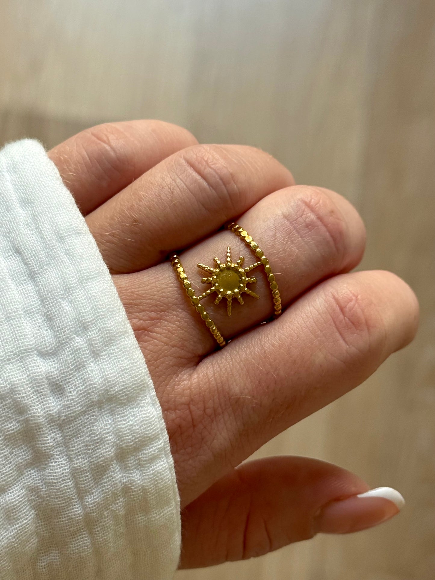 ASTRES - ÉTÉ l Bague inoxydable