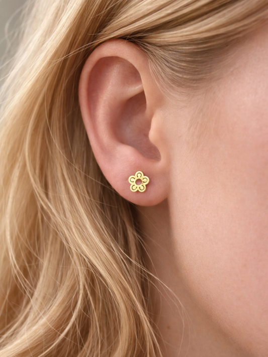 NEW l Boucles puces inoxydables