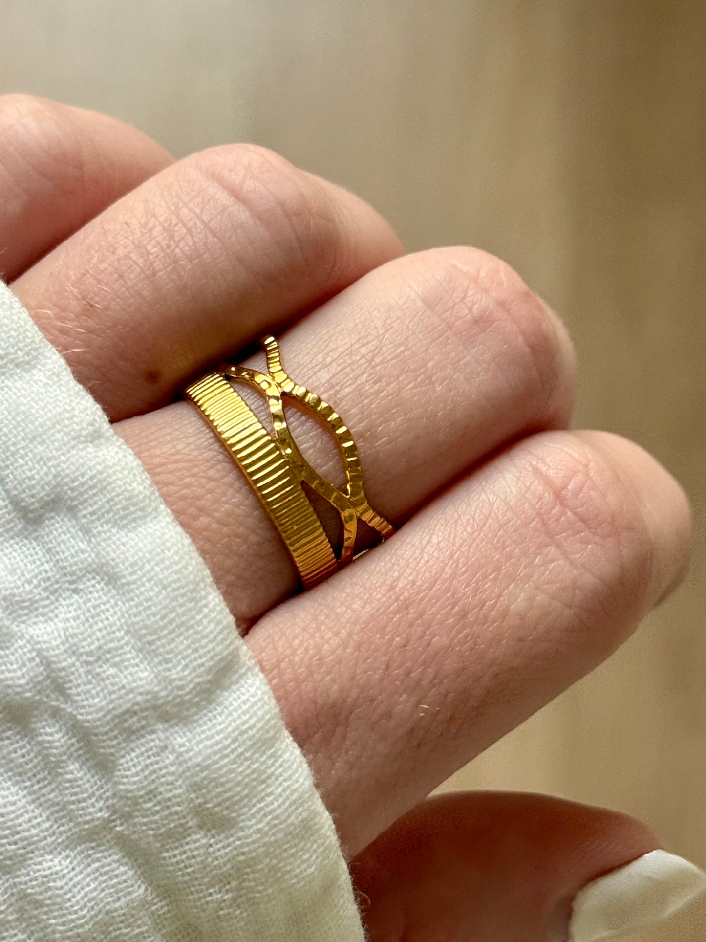 NEW l Bague inoxydable