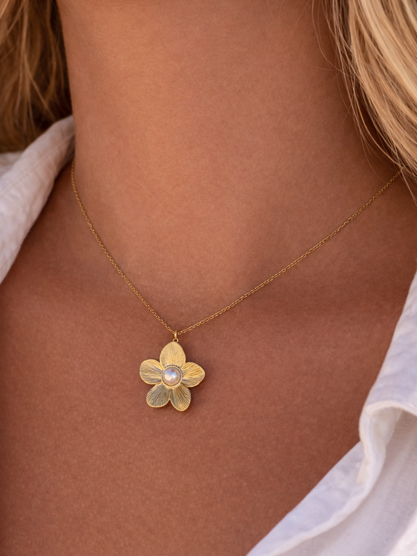 FLORA l Collier inoxydable