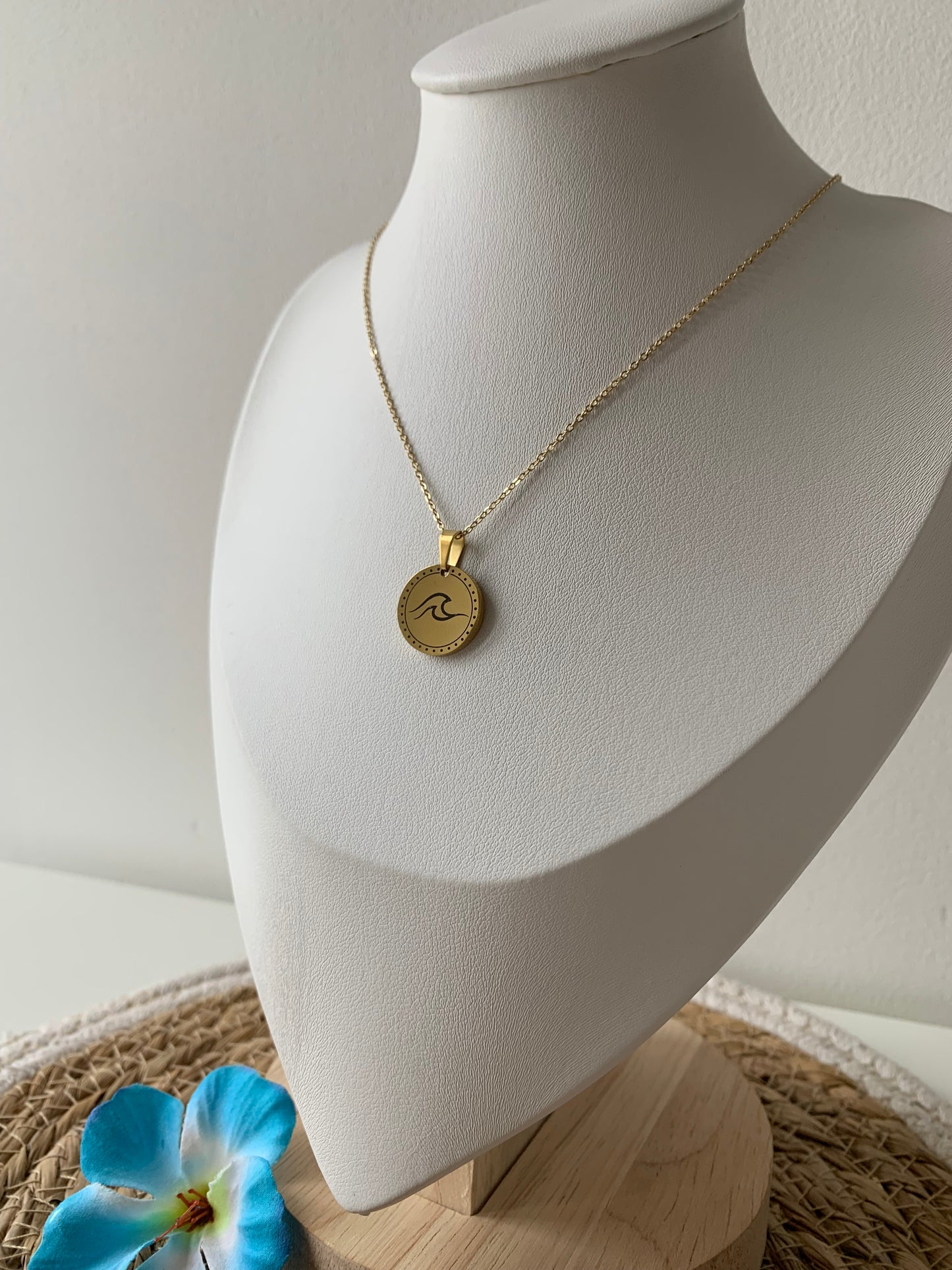 OCEAN MOOD - Collier ajustable en acier inoxydable