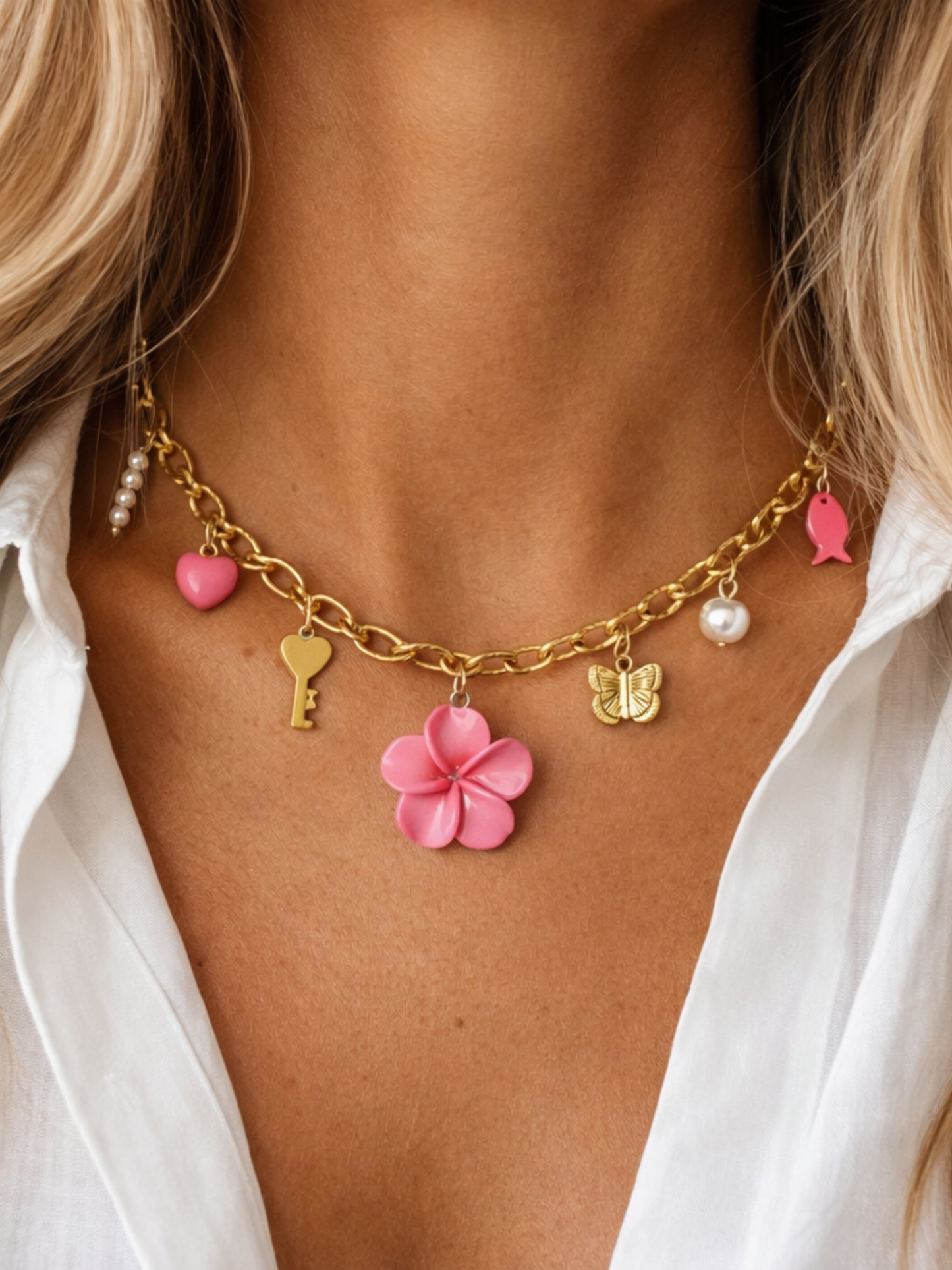 CHARMS l Collier charms inoxydable