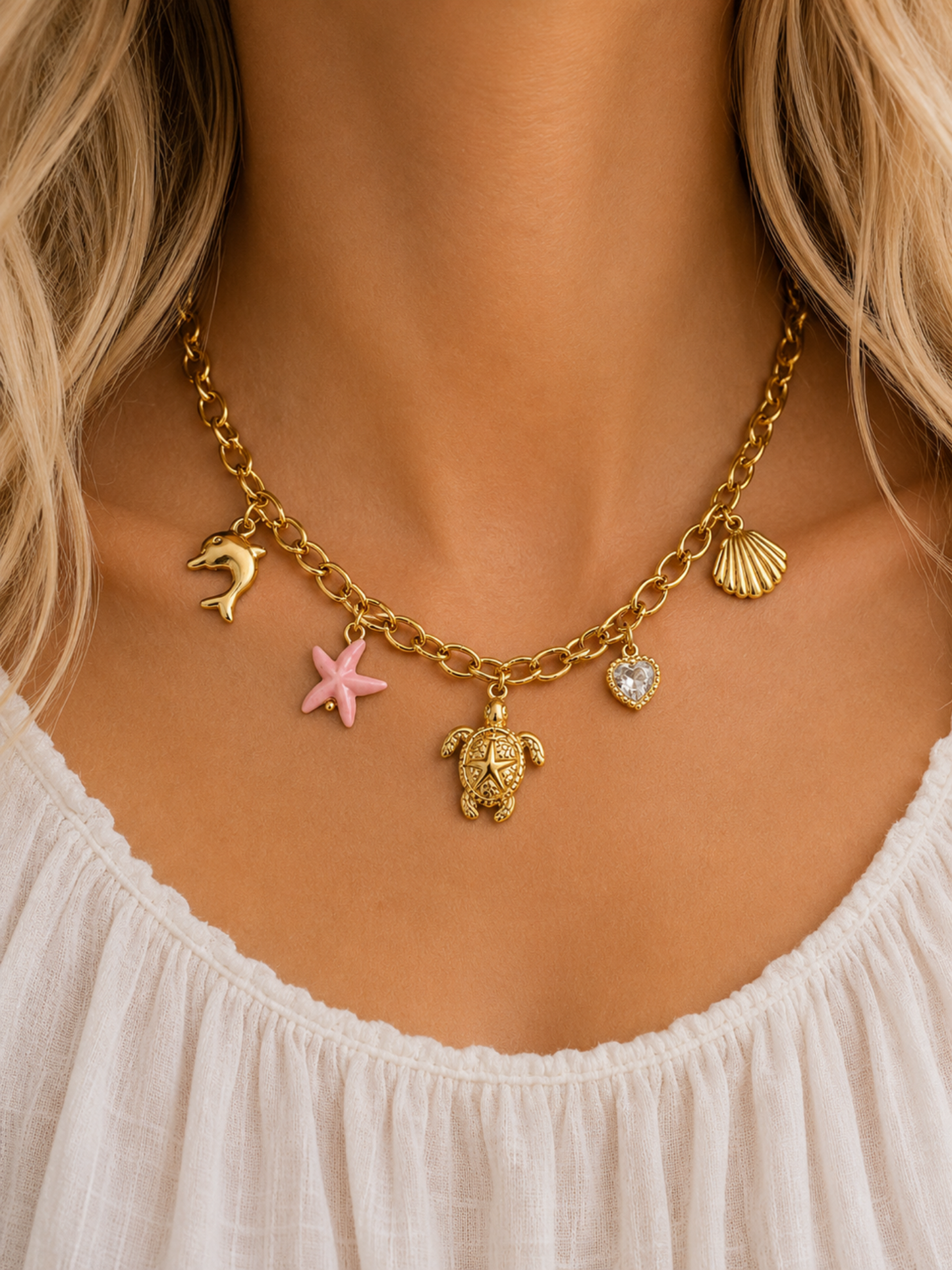 CHARMS l Collier charms inoxydable
