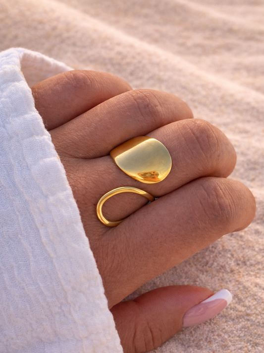 CAMÉLIA l Bague inoxydable